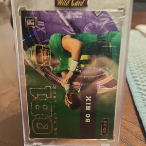 2023 Wild Card Bo Nix Rookie Card #'D 13/25